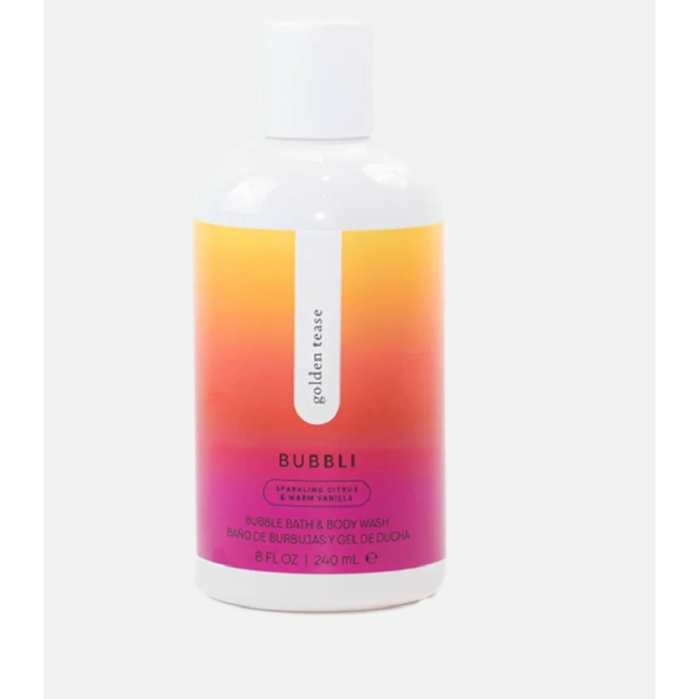 Euforia Pure Romance Shower Gel & Bubble Bath - Bubble Golden Tease NEW